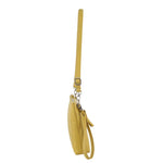 Pierre Cardin Ladies Leather Stitch Design Cross Body Bag - Yellow