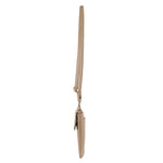 Leather Phone Cross Body Bag - Gold