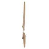 Leather Phone Cross Body Bag - Gold