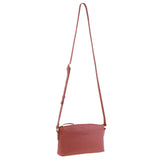 Pierre Cardin Leather Ladies Cross Body Bag - Rose