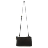 Pierre Cardin Ladies Leather Cross Body Bag - Black