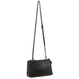 Pierre Cardin Ladies Leather Cross Body Bag - Black