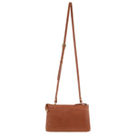 Pierre Cardin Ladies Leather Cross Body Bag - Tan