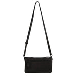 Pierre Cardin Leather Multiway Cross Body Bag - Black