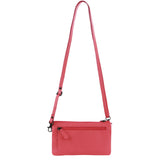 Pierre Cardin Leather Multiway Cross Body Bag - Pink