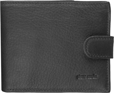 Pierre Cardin Men's Black Leather Wallet