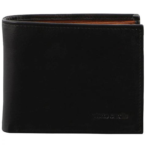 Pierre Cardin Black & Cognac Men's Leather  Wallet
