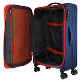 Pierre Cardin Soft Shell 3-Piece luggage set - Navy (PC3549)