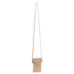 Pierre Cardin Leather Phone Bag - Nude