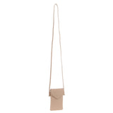Pierre Cardin Leather Phone Bag - Nude