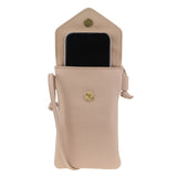 Pierre Cardin Leather Phone Bag - Nude