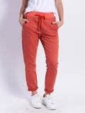 Monaco Jeans - Riley Joggers - Rust