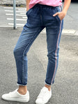 MONACO JEANS - BROOKLYN JOGGERS - BLUE WASH