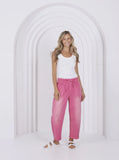Leo Barrel Leg Jeans - Pink