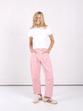 Leo Barrel Leg Jeans - Sand Blush