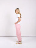 Leo Barrel Leg Jeans - Sand Blush
