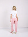 Leo Barrel Leg Jeans - Sand Blush