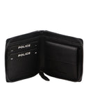 Police Leather Men's Ziparound Wallet