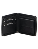 Police Leather Men's Zip Around Wallet