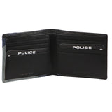 Police Leather Men's Bi Fold Wallet