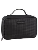 Police Men's Pyramid Zip round Toiletry Bag