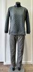 Quilted Jumper - Petrol