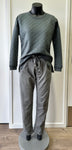 Quilted Jumper - Petrol