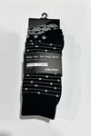 Blend socks- black & white geo - 3 pack