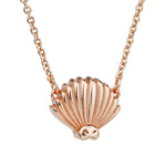 Piwakawaka (Fantail) Necklace - Rose Gold