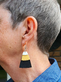 Puteketeke Feather Earrings