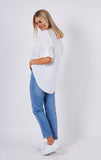 G7 Adele Linen Shirt - White