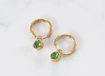 True - Gold with Green Gem