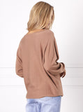 Tamara Knit Top - Mocha