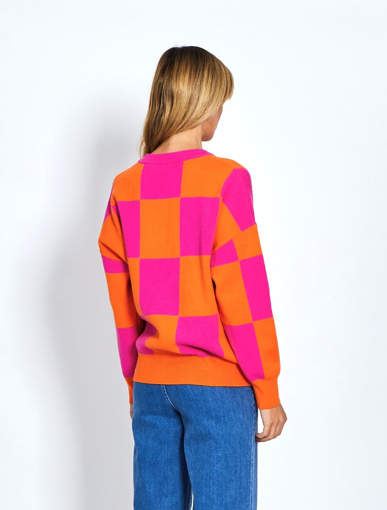 Pink and deals orange jumper