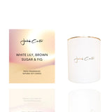 White Lily, Brown Sugar & Fig Candle