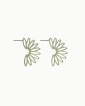 Stilen Anita Flower Petal Stud Earring - Pistachio