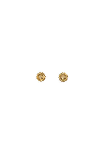 Stilen Aynsley Flower Stud Earrings - Gold