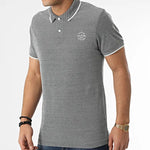 Blend Nate Polo Shirt - Black/Grey