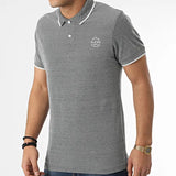 Blend Nate Polo Shirt - Black/Grey