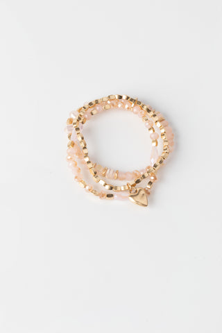 Stilen Brinley Beaded Bracelet - Gold