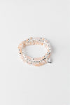 Stilen Brinley Beaded Bracelet - Silver