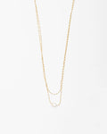 Stilen Catherine Double Chain Necklace - Gold
