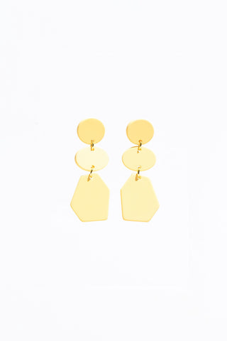 Stilen Caz Earrings - Lemon Drop