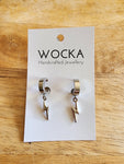 Lightening Bolt Cuff Earrings
