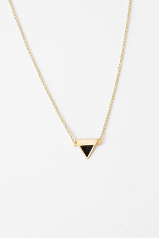 Stilen Emmy Triangle Necklace - Gold