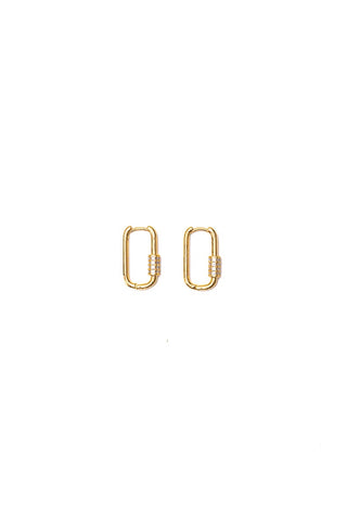 Stilen Hana Hoop Earrings - Gold