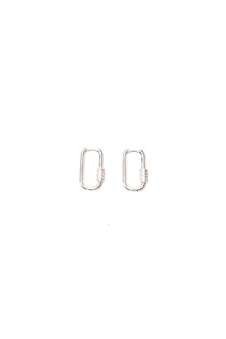Stilen Hana Hoop Earrings - Silver