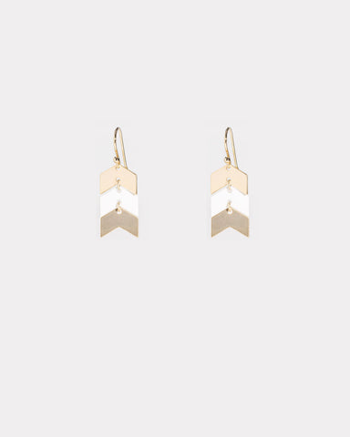 Stilen Harriet Earrings - Coconut