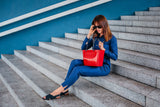 Small Hinza Bag - Red