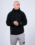 Tech Zip Hoodie - Black